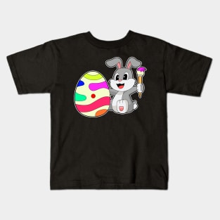 Rabbit Easter Easter egg Painting Kids T-Shirt